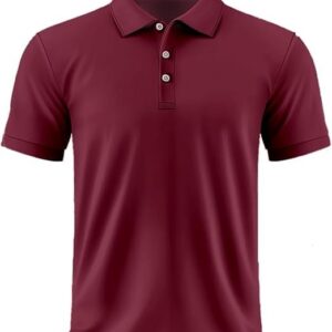 Camisa Polo para Hombre Color Negro, verde y rojo - Elegancia y Estilo Casual