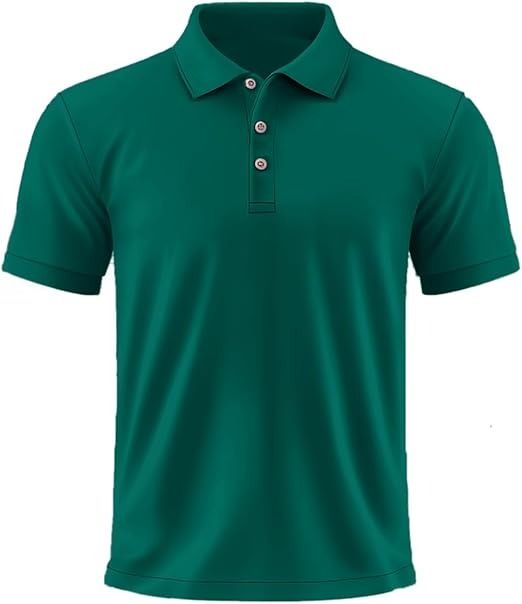 Camisa Polo para Hombre Color Negro, verde y rojo - Elegancia y Estilo Casual - Imagen 2